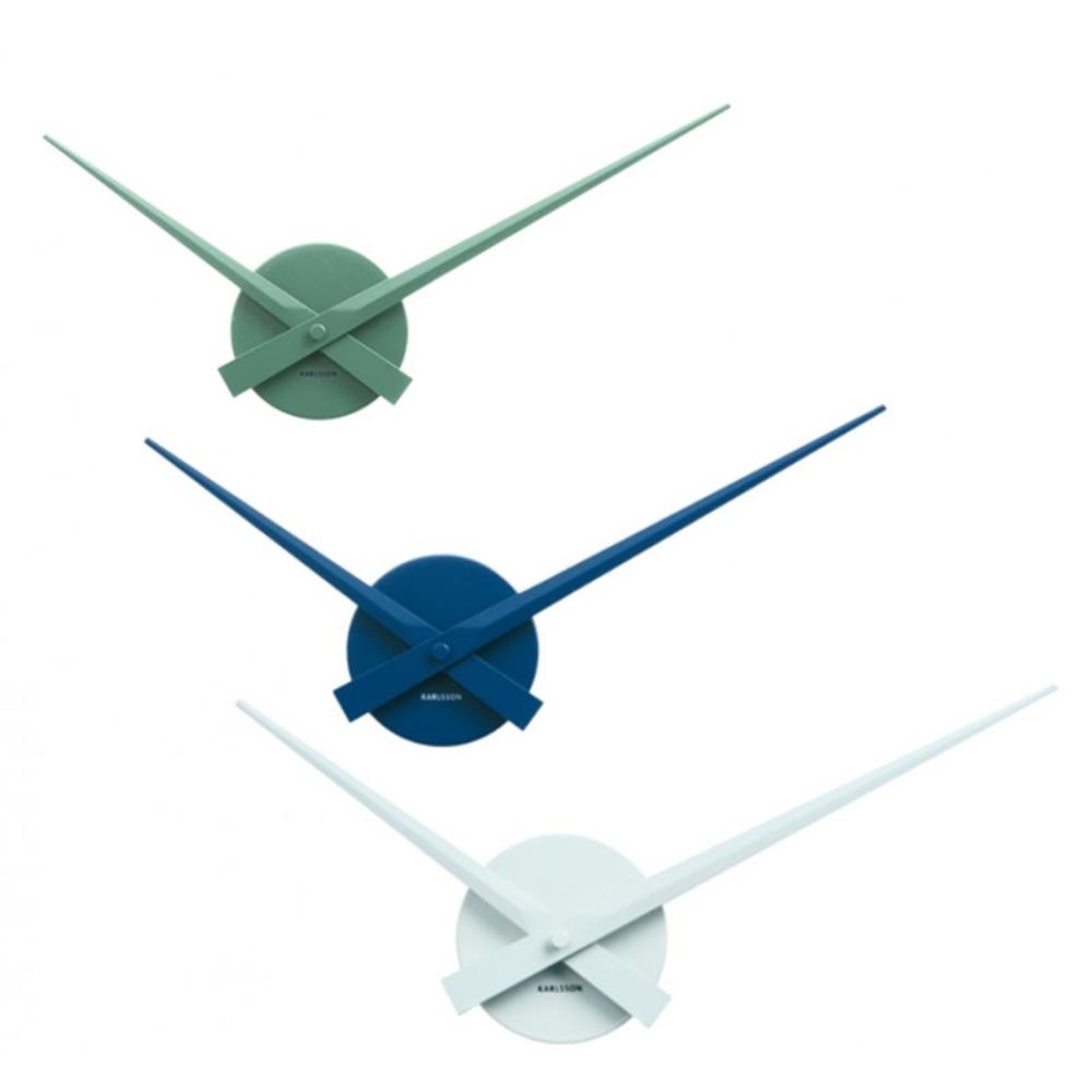 Orologio solo lancette Argento - NikelShop Oggettistica Design e  Complementi di Arredo