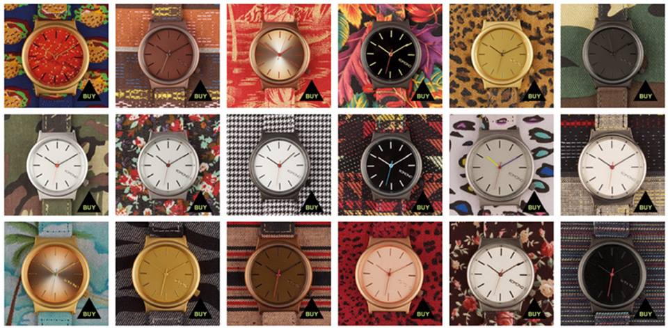 E’ arrivata una ampia scelta di orologi Komono.