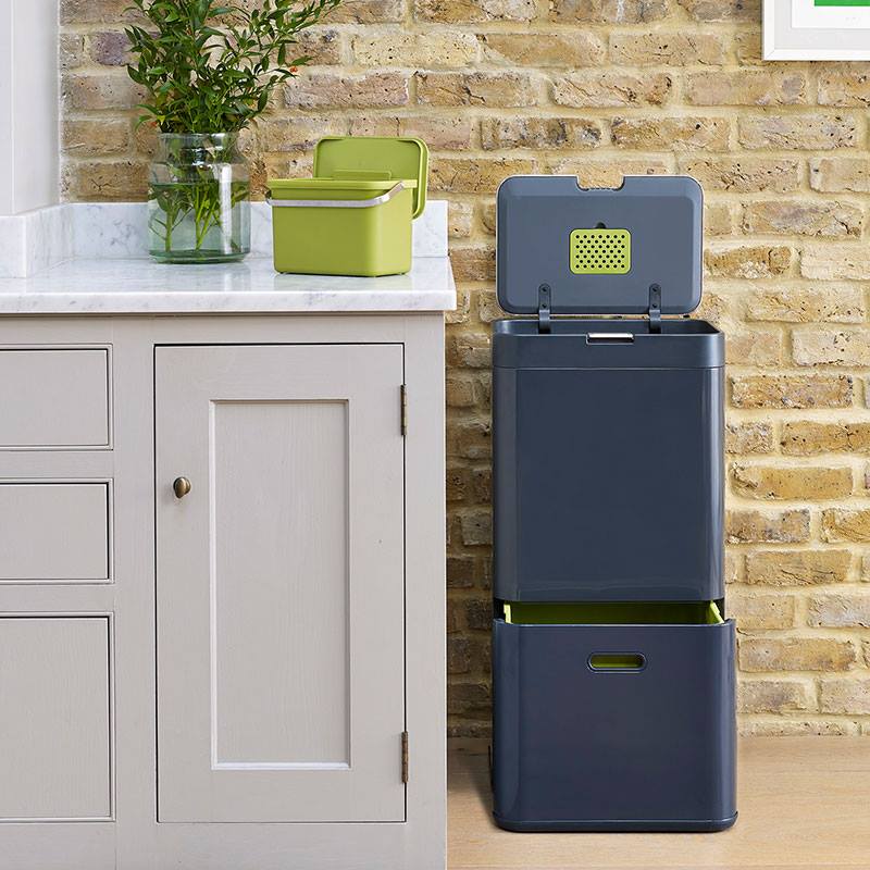 Our Totem bin allows you to separate different types of waste and recycling, all…