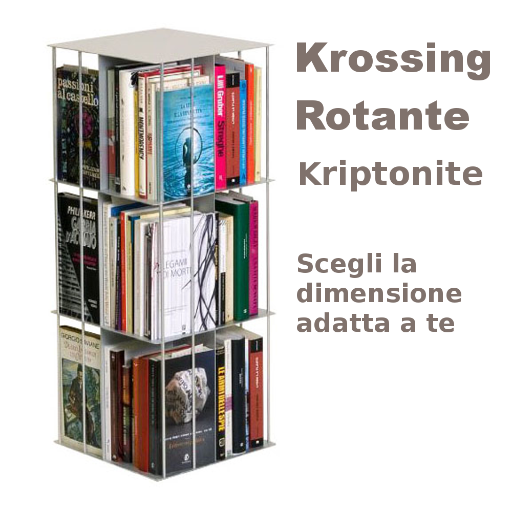 NikelShop - Home Design. Libreria modulare Krossing Rotante - Kriptonite