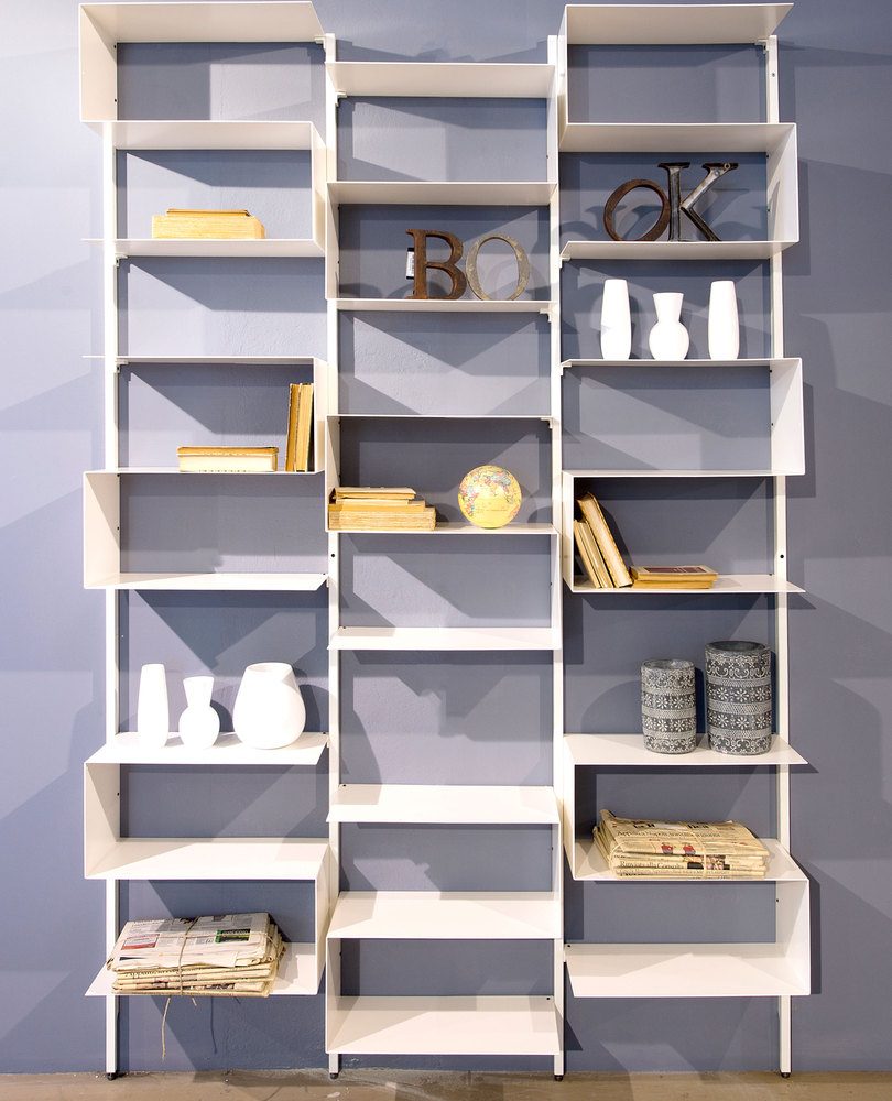 Bookcase-25/52-Kriptonite-white