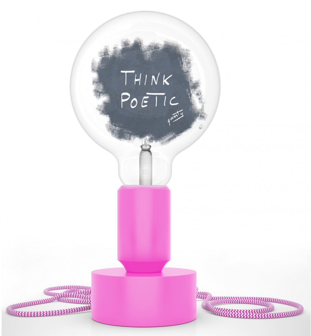 Tavolotto rosa think poetic