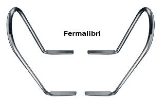 ganci e fermalibri teca