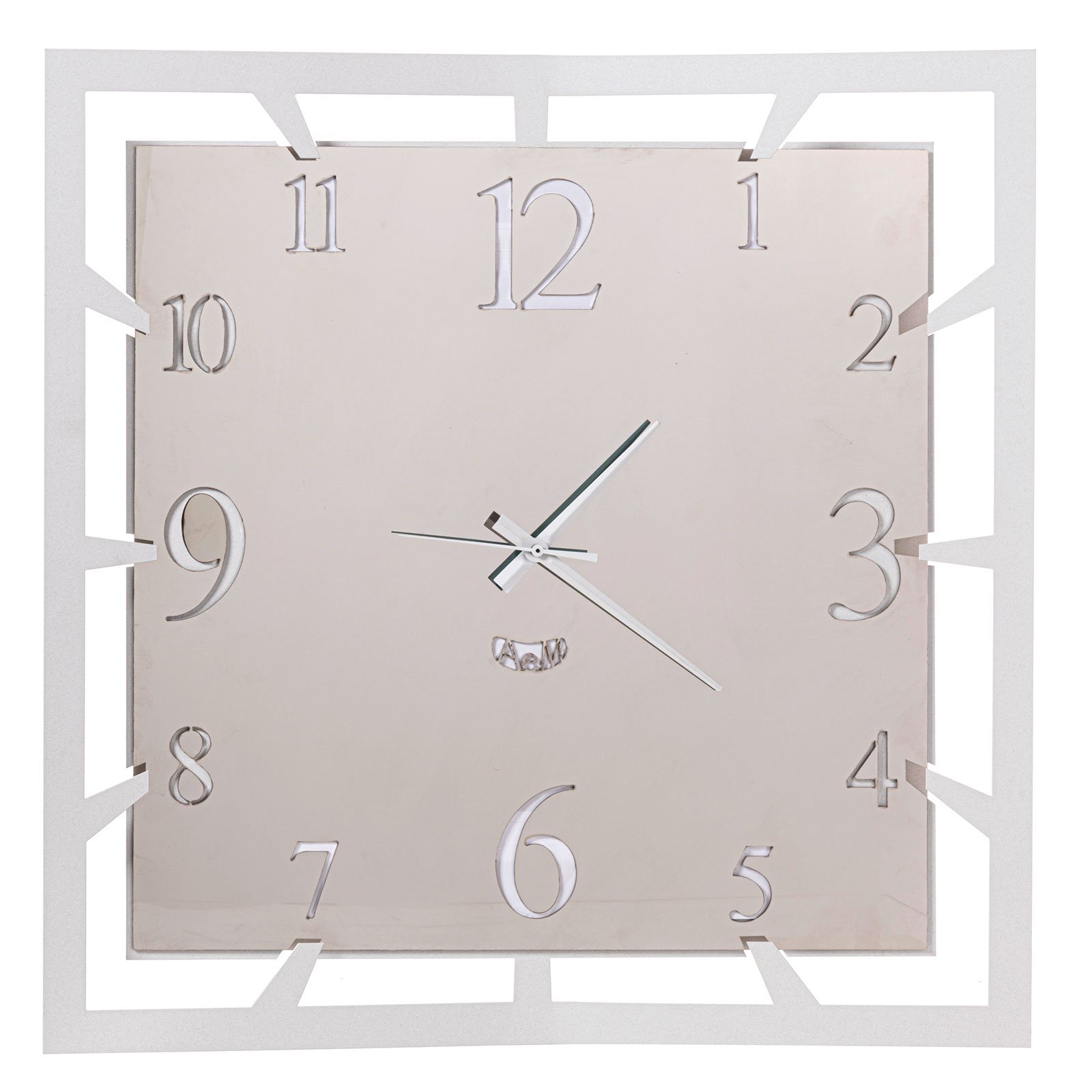 Orologio da parete quadrato Big Soqquadro - NikelShop Oggettistica Design e  Complementi di Arredo