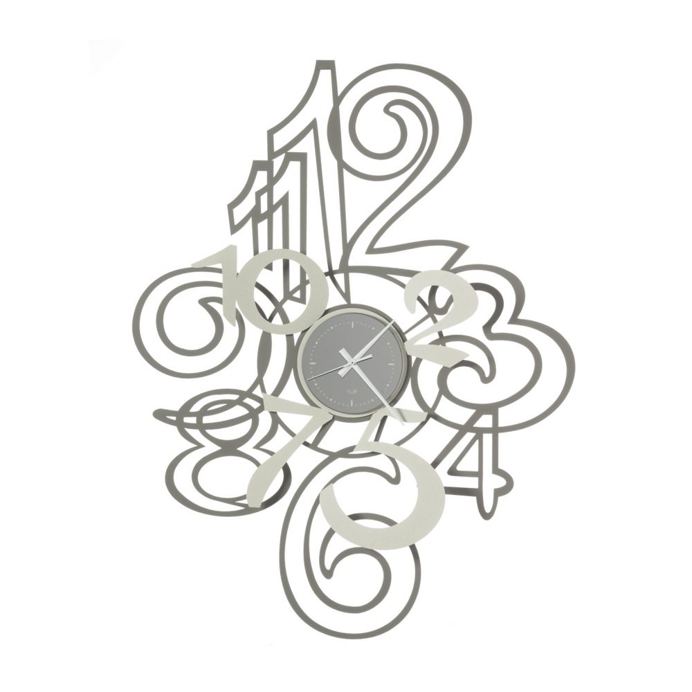 Orologio da parete di design Zig Zag - NikelShop Oggettistica